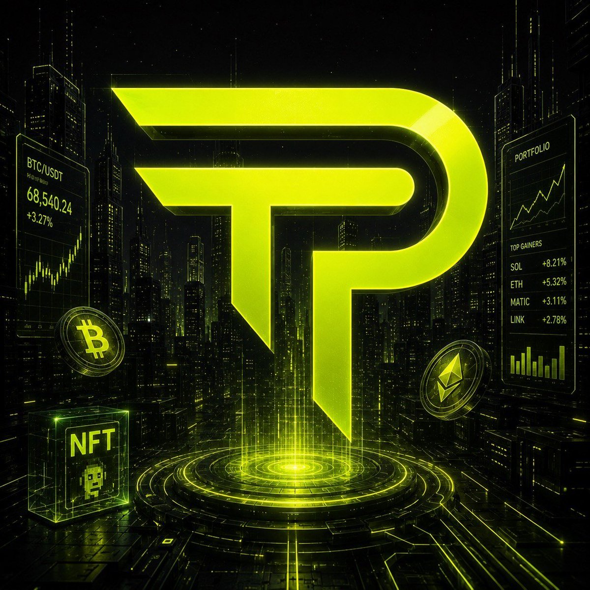 TokenizedPerps's tweet photo. Merging Perpetual Trading &amp; NFTs On Robinhood.

Tokenized Perpetuals ( $TP ) 

The only platform in crypto where you can sell your open position.

0x9e6BaCa1135e6911E808c2eb6099289d95BcFFFF

https://t.co/K5eUQmc8Qv https://t.co/CPdbQM5fzu