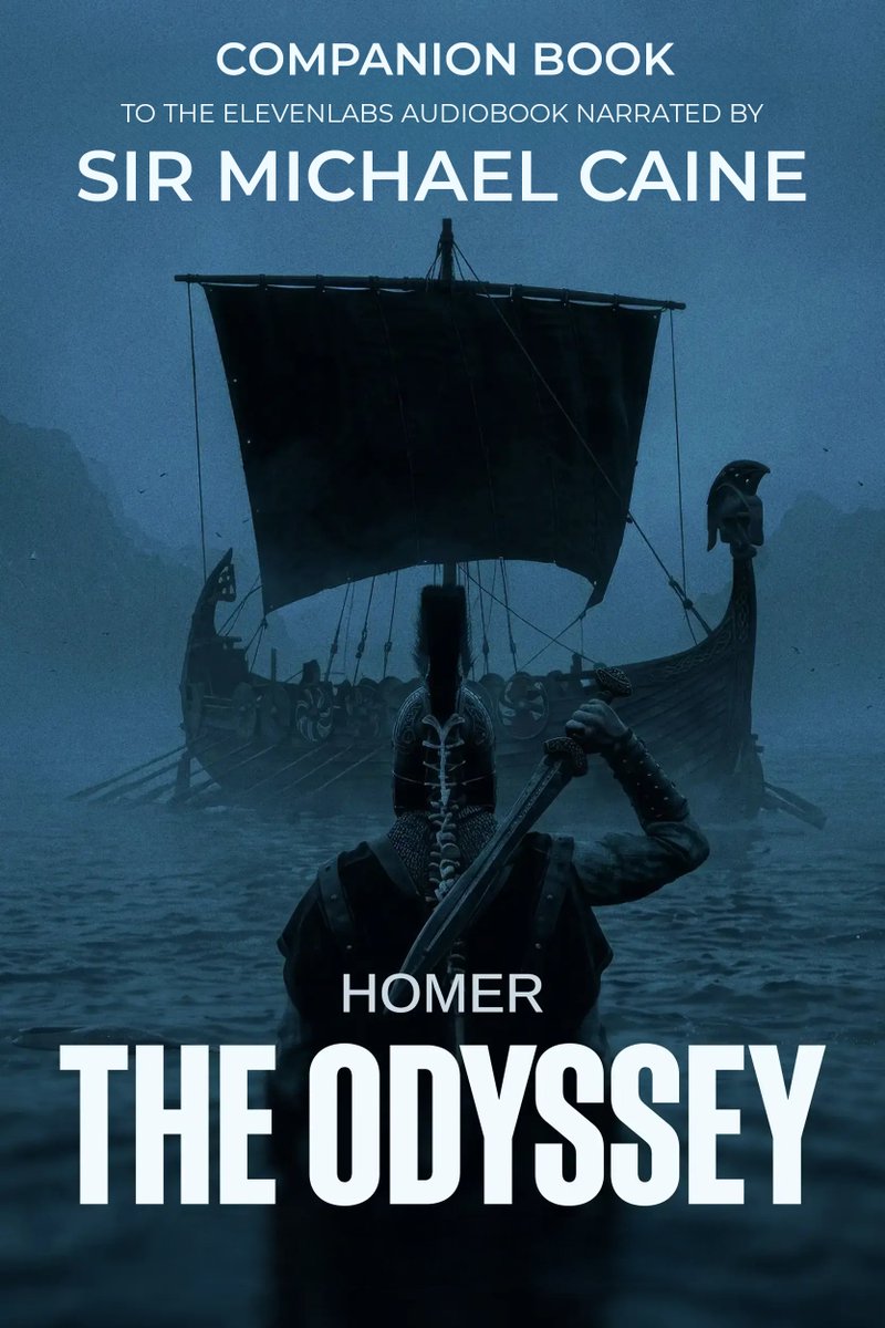 stoilms's tweet photo. 1/ I enjoyed the Michael Caine narration of "The Odyssey" so I created a companion ebook for it. Who knew it would take so long to update a 150-year-old translation ... https://t.co/AN1xE7VbOx