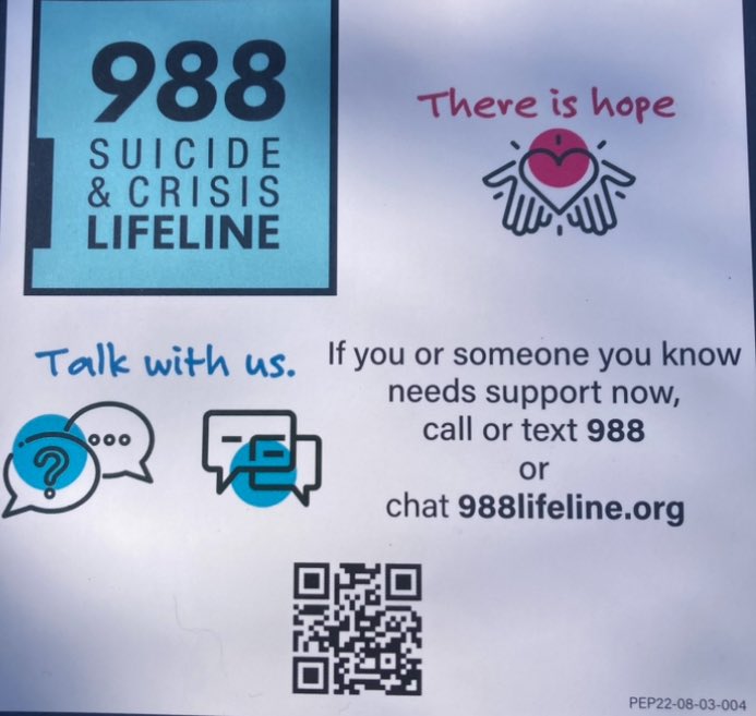 SailorMan612's tweet photo. #22to0
#SuicidePrevention
We can #StopSuicide
Everyday a large number of people especially veterans commit suicide, even one ☝🏻 a day is too many. Dial 📱☎️📞 988 for help. Service never stops. 
@FryPeggy1 
@TXTransplant45 
@jamilynewriter 
@Dallas3331461 https://t.co/xC0cR23z4y