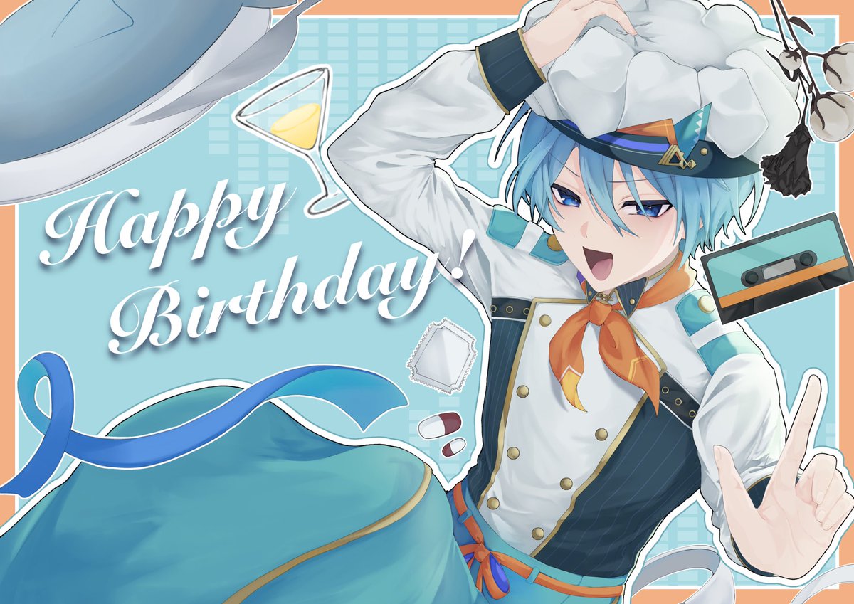 Rose_Fa_V's tweet photo. お誕生日おめでとうございます

#渚トラウト生誕祭2026 #渚ドロウト https://t.co/hmhkxcRbPX