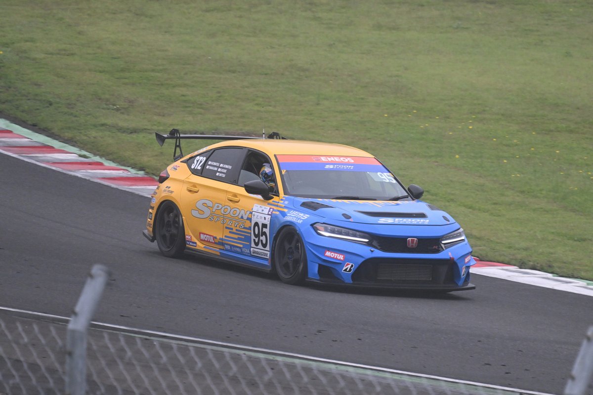 EXwfaMmpdtwgw's tweet photo. #2026スーパー耐久第4戦菅生
#スーパー耐久
#95号車
#TEAMSPOON
#CIVICtypeR https://t.co/G5AIiWfG5Z