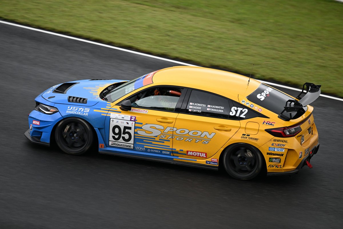 EXwfaMmpdtwgw's tweet photo. #2026スーパー耐久第4戦菅生
#スーパー耐久
#95号車
#TEAMSPOON
#CIVICtypeR https://t.co/M0j2m1h3rW