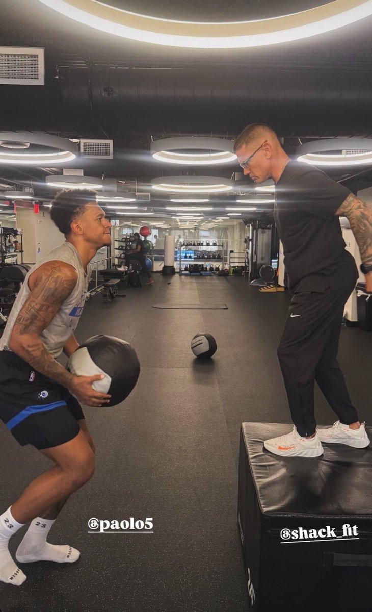 Bxnchero's tweet photo. Paolo’s offseason work continues 💪 https://t.co/b1SmO1ZGQt