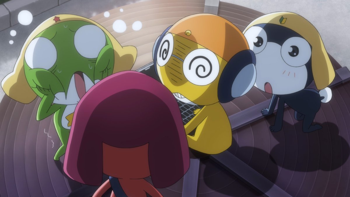 keroro_anime's tweet photo. ＼ケロロセレクション🐸📷／  

どこからそんなほっぺが…！？
むにゅむにゅであります💞

『新劇場版 #ケロロ軍曹』
大ヒット上映中📢´-

#令和はケロロ元年 https://t.co/cJtfnaU0LN