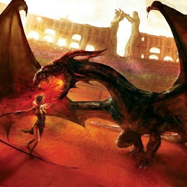 redlinoo's tweet photo. No sé si será opinión impopular, pero a mí me encanta este art de Daenerys. AMO el poder que ella desprende, su fuerza y esa valentía para pararse frente a Drogon con solo un látigo y domarlo sabiendo como podía terminar todo si mostraba un mínimo de duda. https://t.co/X4wqVlbPMu