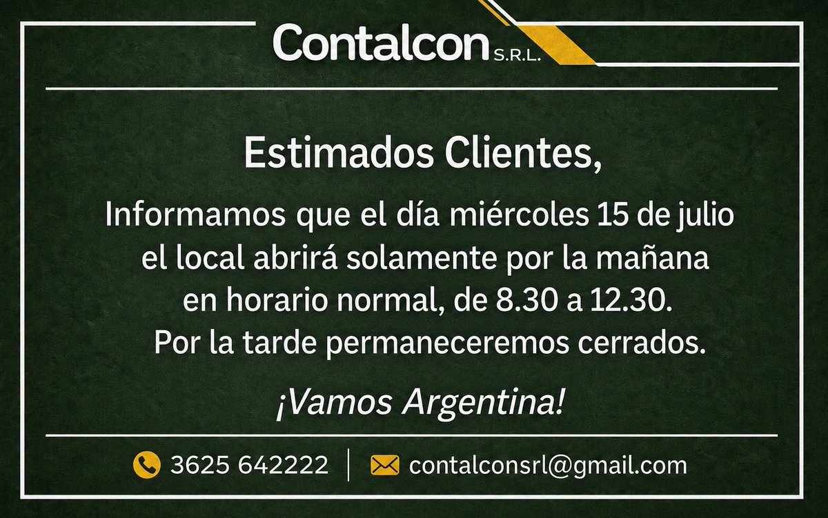 ContalconSRL's tweet photo. https://t.co/wocpIDrFCo