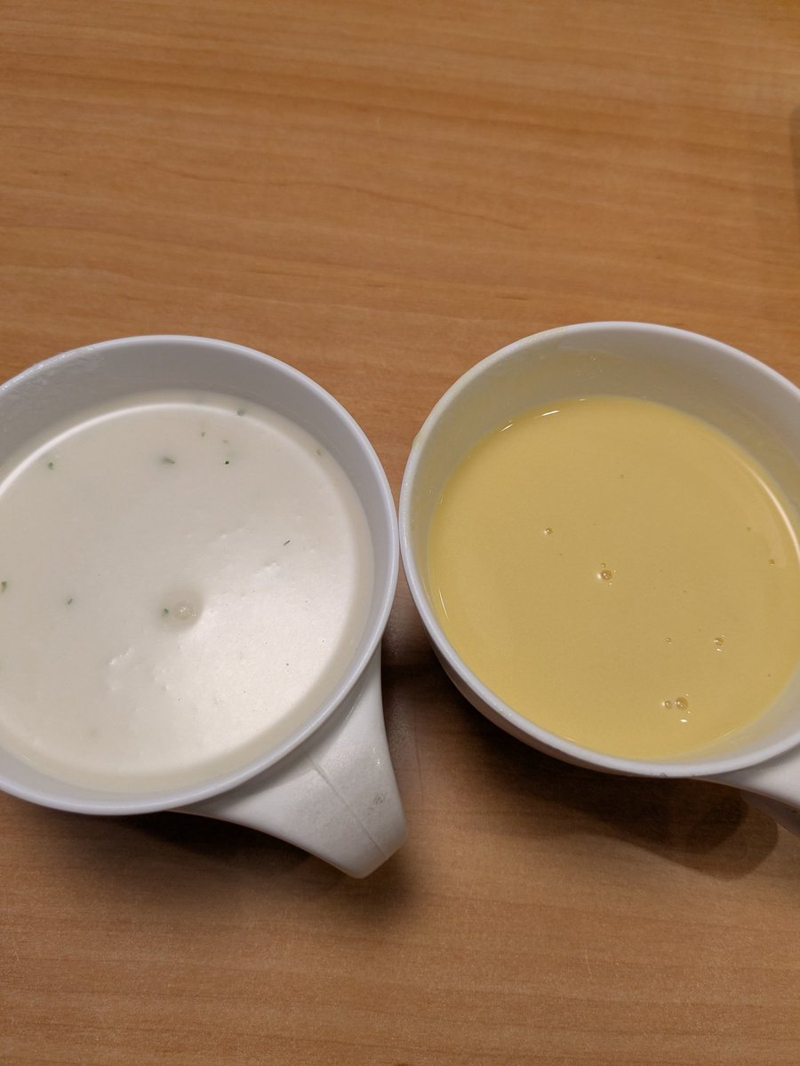 maruchance613's tweet photo. 暑さで冷静さを失いつつ、冷製スープをいただく https://t.co/u2iU3PjEo5