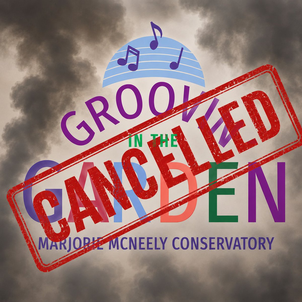ComoZoo's tweet photo. Tomorrow's (July 15) Groovin’ in the Garden concert is cancelled due to the forecasted unhealthy air conditions. https://t.co/BFV5fdWm7A https://t.co/U6EFnUstjZ