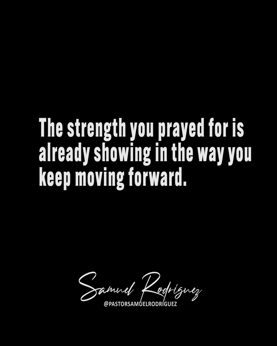 nhclc's tweet photo. The strength you prayed for is already showing in the way you keep moving forward.

You may not feel strong every day, but your progress tells a different story. Every time you choose faith over fear, get back up, and take another step, you are becoming the person you once prayed to be. God has been strengthening you quietly, and it is showing in your perseverance.

🇪🇸 La fuerza que pediste en oración ya se está mostrando en la manera en que sigues avanzando.

Tal vez no te sientas fuerte todos los días, pero tu progreso cuenta una historia diferente. Cada vez que eliges la fe en lugar del temor, te levantas y das otro paso, te estás convirtiendo en la persona que un día le pediste a Dios ser. Dios te ha estado fortaleciendo en silencio, y se nota en tu perseverancia.

🇧🇷 A força que você pediu em oração já está aparecendo na maneira como você continua avançando.

Talvez você não se sinta forte todos os dias, mas o seu progresso conta uma história diferente. Cada vez que você escolhe a fé em vez do medo, se levanta e dá mais um passo, está se tornando a pessoa que um dia pediu a Deus para ser. Deus tem fortalecido você em silêncio, e isso está aparecendo na sua perseverança.

#Faith #KeepMovingForward #GodIsStrengtheningYou #TrustGod #Encouragement