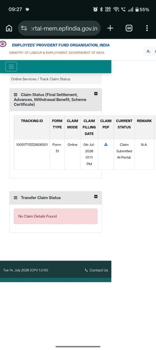 PradeepKatare11's tweet photo. @epfo @epfo3 @amitmalviya @epfokrpuram @nrendrabhaimodi Does it really take 13 days to process one claim, I wish I shouldn't have born in this shit country @epfokrpuram @officialepfo @amitmalviya @nsitharaman @narendramodi @epfo sucks. https://t.co/piGEUqM2Ub