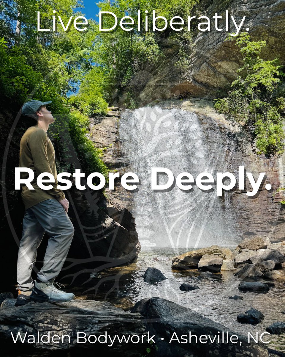 WaldenBodywork's tweet photo. 🌲 Hello Asheville.

I’m Spencer with Walden Bodywork. I offer mindful, nature-inspired mobile massage therapy — delivered directly to your home, office, or quiet spot in the Asheville area.

My website is now live and fully optimized for easy mobile booking. Whether you’re carrying tension from work, training, or just life in the mountains, I’m here to help you return to presence and reconnection through simple, grounded bodywork.

This is the beginning of something intentional in Western North Carolina.

If you’ve been looking for a massage therapist who brings care, presence, and nature-inspired work straight to you — welcome.

Book Now: https://t.co/yn0sNz4r0X

#WaldenBodywork #MobileMassage #AshevilleNC #SelfCare #MassageTherapy
