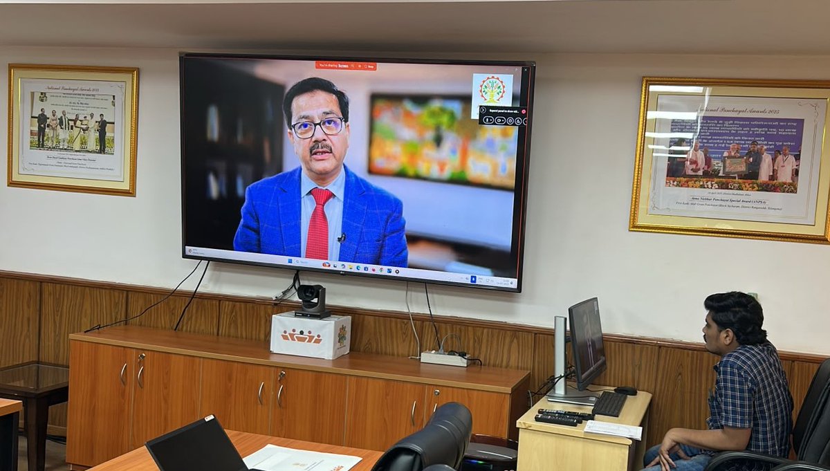 Ministry of Panchayati Raj, Government of India tweet media