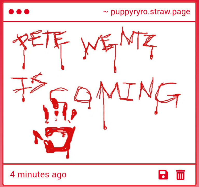 puppyryro's tweet photo. HOLY SHIT THIS IS THE FUNNIEST GIMMICK EVER WHO GENUINELY TOOK THEIR TIME TO DO THIS https://t.co/dN5ktUFQgp