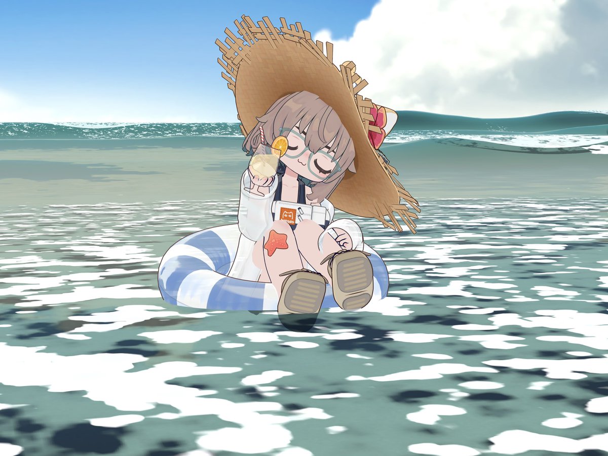 karrotvrc's tweet photo. 投稿しなかった写真もまとめて出すことで海ではしゃぐぬくちゃん集に！！！ https://t.co/ezDkVE4Fpx