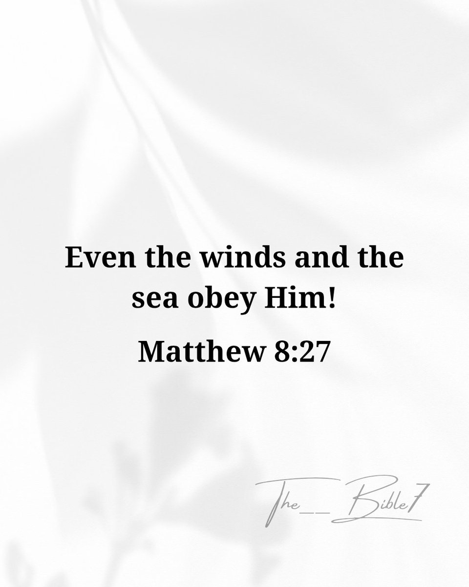 The__Bible7's tweet photo. Matthew 8:27 https://t.co/TCm9hif64x