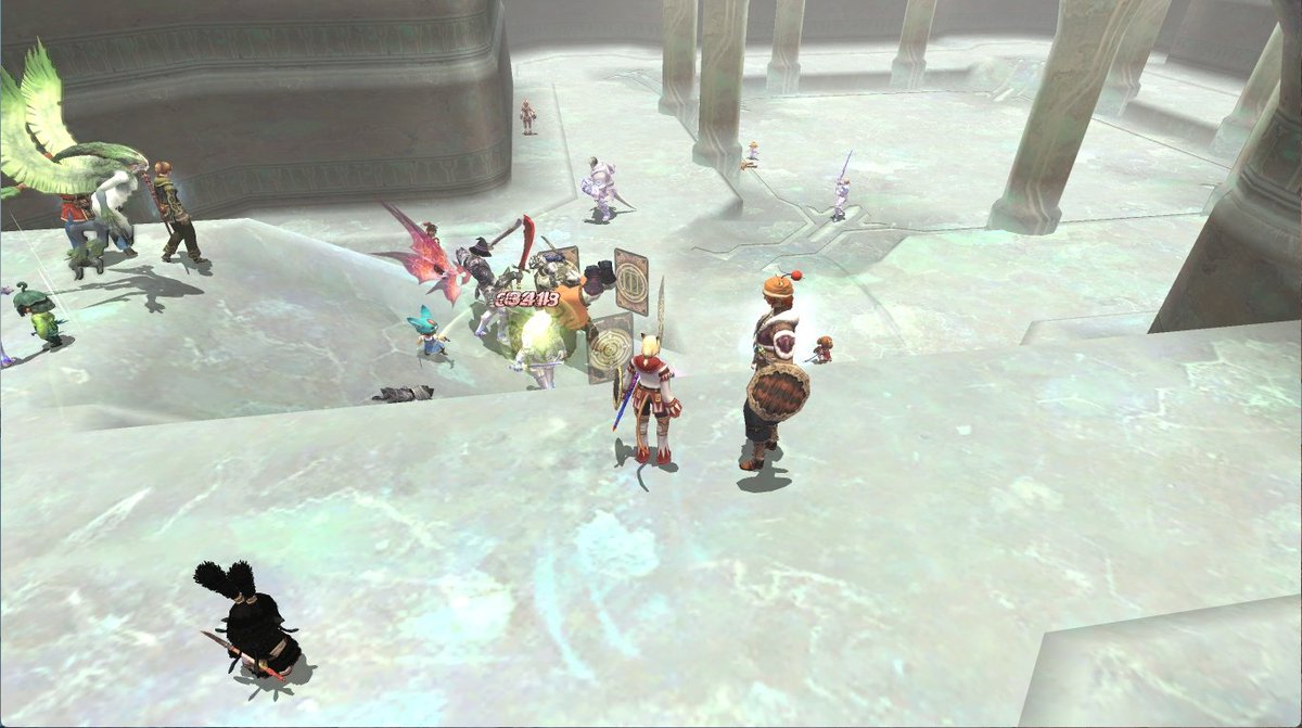 Sephi_ffxi's tweet photo. 【7月】テメナス中央塔地下1階／Group4
Temenos <種族名> Echo

野良編成
①剣コ白赤学召
②戦侍忍コ白詩
③竜青コ学風詩
＋他団体様
＋その他の参加者様

イケニエ特攻からのバインガで開幕
EV>MR>TT>HM>GK
テメナスAAは光系統の属性を使用っぽい

以下詳細（記録をくれたフレに感謝）

【6月】未参戦 https://t.co/RPPzyG8cAD