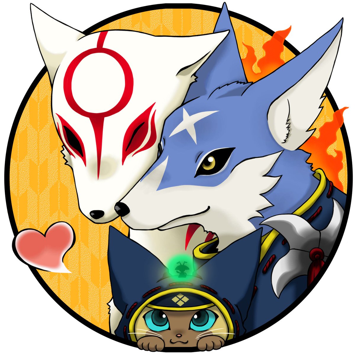 a_s_a_i_o_m_i's tweet photo. アマテラスもガルクも大好き🫶

#Okami #大神 https://t.co/Ts8oxzMfDK