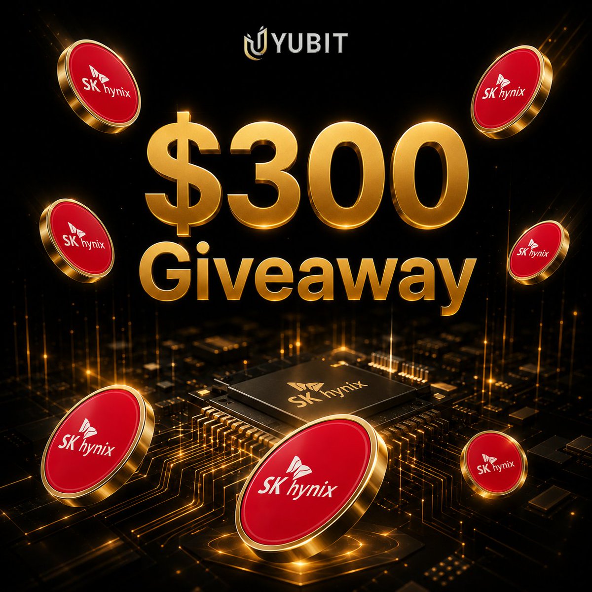 YUBIT_Exchange's tweet photo. 🧠 $SKHYNIX x YUBIT — $300 Giveaway 💰

The chip that powers every AI you've ever used just listed on Nasdaq — and went +27% in a single day. 🚀

SK Hynix makes the HBM memory inside every Nvidia H100 and B200. No SK Hynix = no ChatGPT. No Claude. No Gemini. The entire AI revolution runs on their chips — and the market is finally pricing that in.

SemiAnalysis just dropped a mega bull report. Options just went live. Smart money is piling in. And we're giving you a chance to trade it. 🔥

6 winners · $50 SKHYNIXUSDT Futures Position Coupon each 💰

To enter 👇 
✅ Follow @YUBIT_Exchange 
🔁 Repost this tweet 
👥 Tag 3 friends in the comments 
🔢 Drop your YUBIT UID in the comments

Drawing this Sunday. Good luck! 🍀