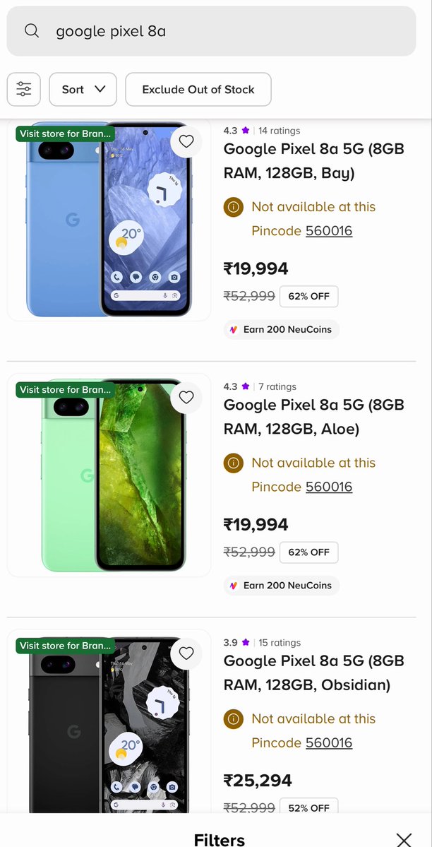Never Before Deals tweet media