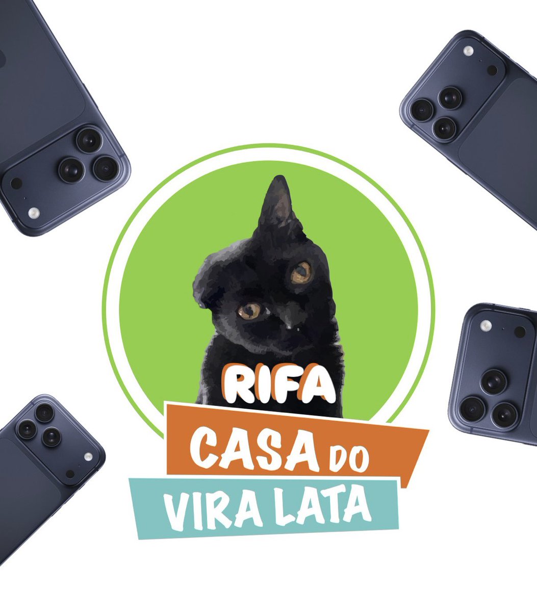 casadoviralata's tweet photo. O prêmio é um iPhone 17 pro na cor azul de 256gb novinho. O valor da cota é R$10,00 e a arrecadação ajuda a casa dos gatos vir pra pertinho do canil.

Vamo nessa?

https://t.co/ybpaTrVsgm https://t.co/YuZpue7I3u