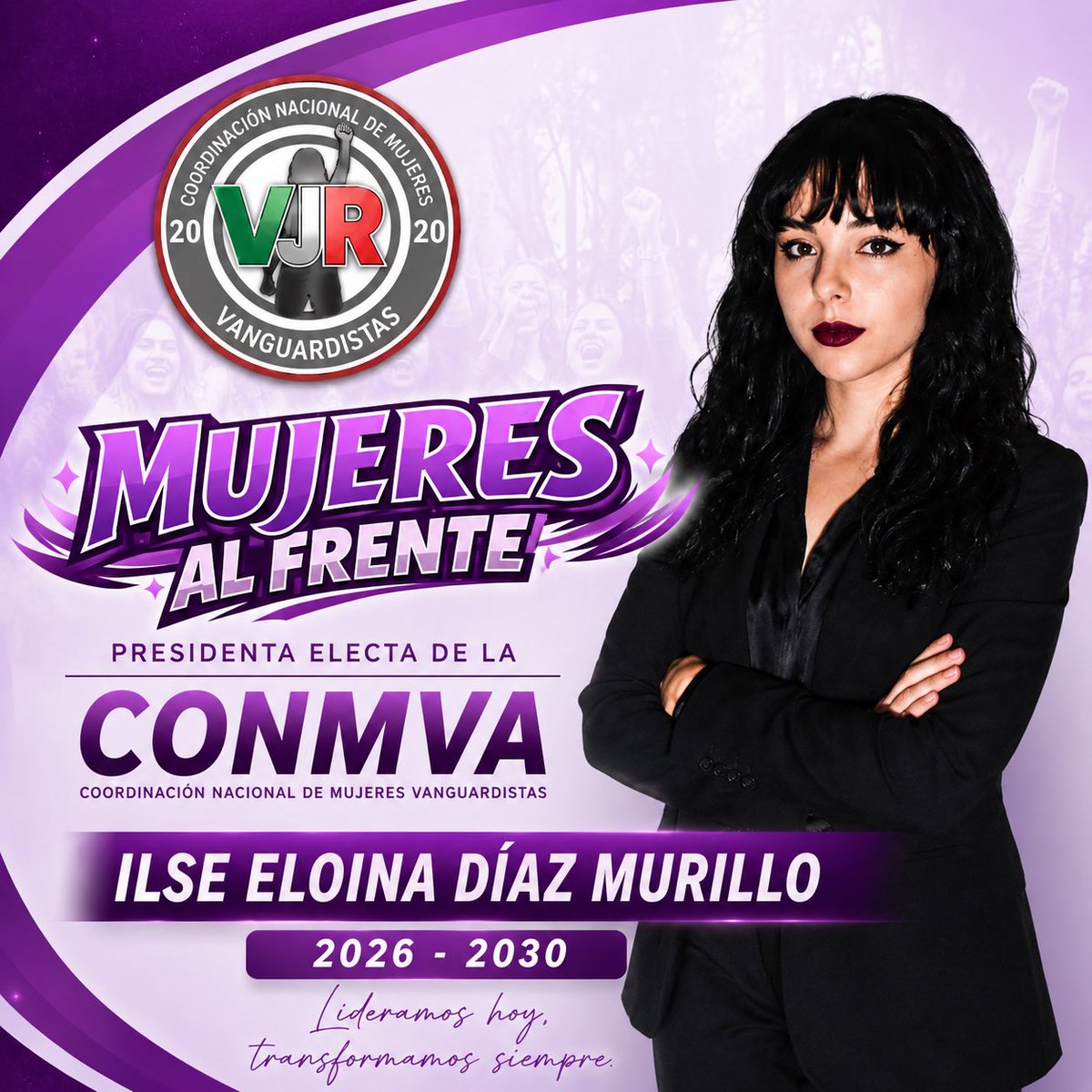 VJR_2025's tweet photo. Concluye proceso electoral de la CONMVA; Ilse Eloina Díaz Murillo es electa Presidenta para el periodo 2026–2030

Lee nuestro boletín completo aquí: https://t.co/7LXxauiIyl https://t.co/6tlk64YFvz