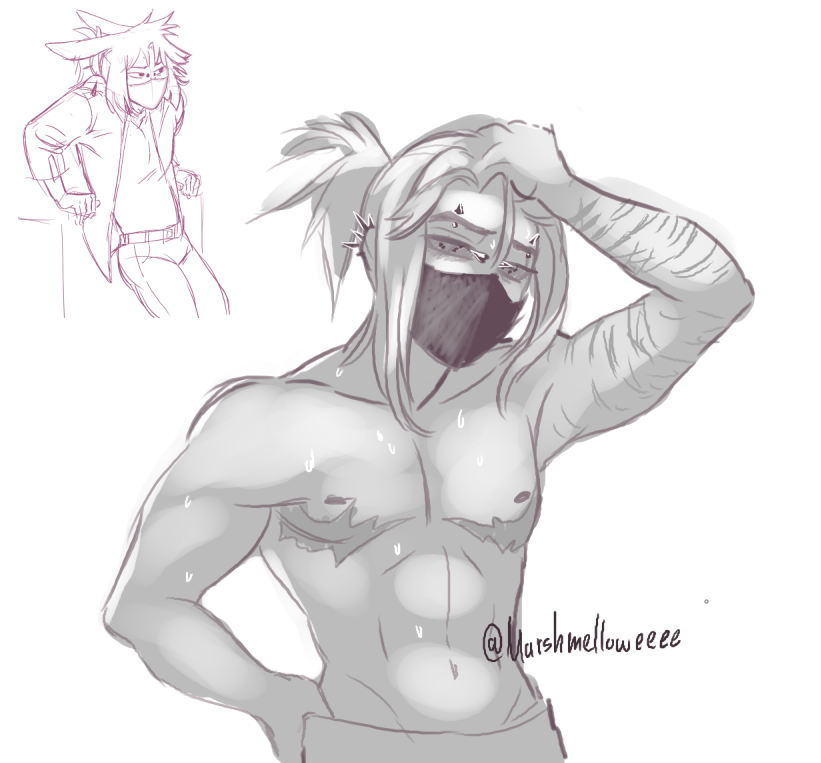 marshmelloweeee's tweet photo. old ass oc as human, ngl, sexy as hell.
and mamas proud
#oc https://t.co/p74sp9a3xP