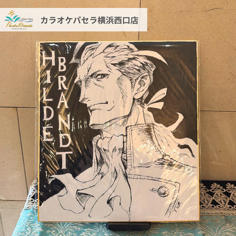 paselabo's tweet photo. ＼7月28日まで開催中✨／
『冒険家エリオットの千年物語』× パセラ

カラオケパセラ横浜西口店、なんば道頓堀店にデザイナーの漆原 達亮さん
のイラスト色紙が到着しました！

各店フロント付近に掲示しておりますので、ご来店の際はお見逃し無く👀

▽▼コラボ詳細&ご予約はコチラ▼▽
https://t.co/DprH73ga8v

▽▼『冒険家エリオットの千年物語』の詳細はコチラ▼▽
https://t.co/PFJeWciDxr

#エリオットの千年物語