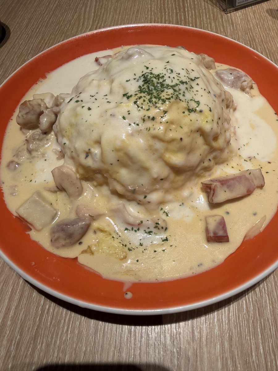 chiberi16's tweet photo. 健康診断終わった！
美味しいそうなオムライス😋
確実な結果は、まだわからないですが、健康です！ https://t.co/DJmY66Ocrn