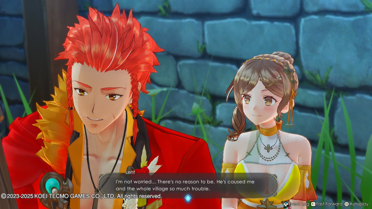 red_puni's tweet photo. I love how soft their expressions are while talking to each other. 🥹
#ライザのアトリエ3 #レント #ライザ
#AtelierRyza3 #Lent #Ryza 
#ライザのアトリエ3DX #AtelierRyza3DX https://t.co/M16MUdDnwx