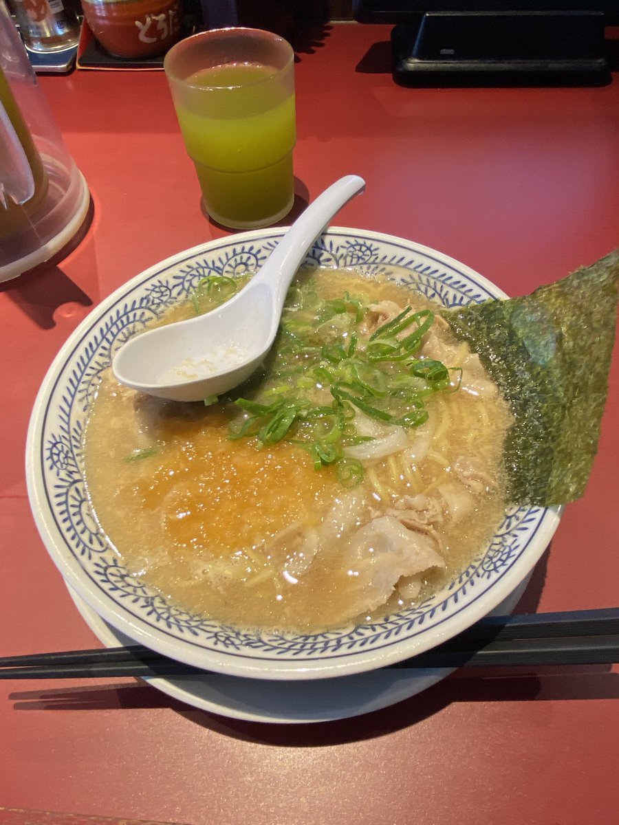 HIRONB8's tweet photo. 病院終わって前から行ってみたかった丸源ラーメン♪
おいしかったです😋 https://t.co/SKQDsCPYM9