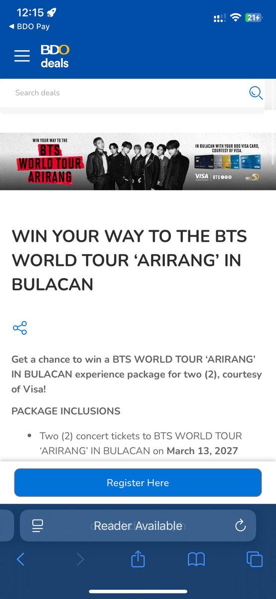 namjinethereal's tweet photo. LE IS GIT NA NGANI

Para sa mga BDO customers! This is your chance naaaa!

Register here:

https://t.co/QmWet2Ps2T https://t.co/2XAKxswcRq