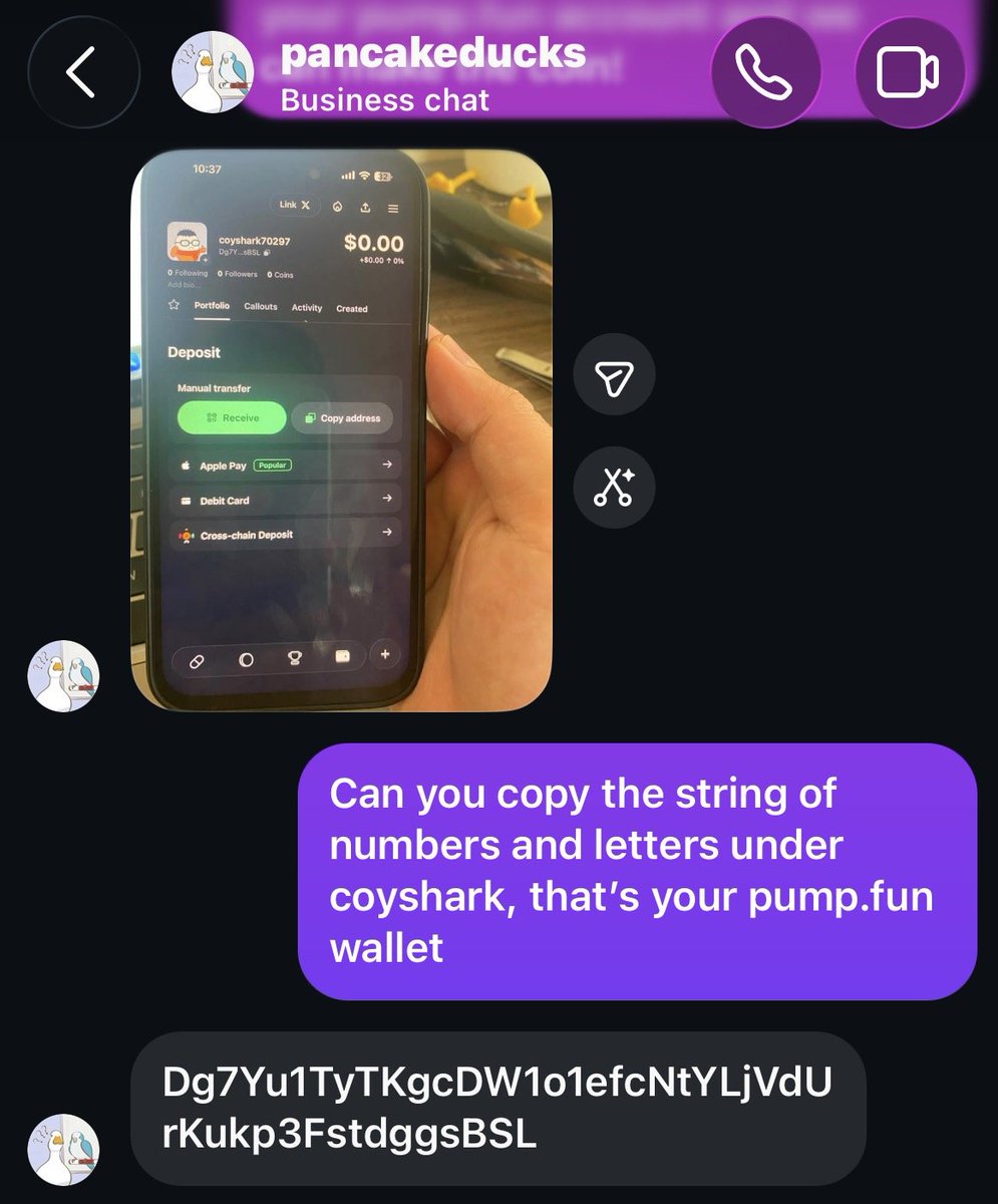 idevmemes1's tweet photo. 2 days ago, a cashback coin about a viral duck named Dafuan bonded and flew. Since then, I have managed to onboard the creator and owner of Dafuan: https://t.co/Txdp3ZaIR7

After some back and forth with them about how memecoins work, they are excited and ready to have their own coin with fees sent to them. 

They will put the CA of this new coin in their instagram bio so you can confirm this is supporting them.

Dafuan is already super viral and I think this duck could be the next big animal celebrity and runner.