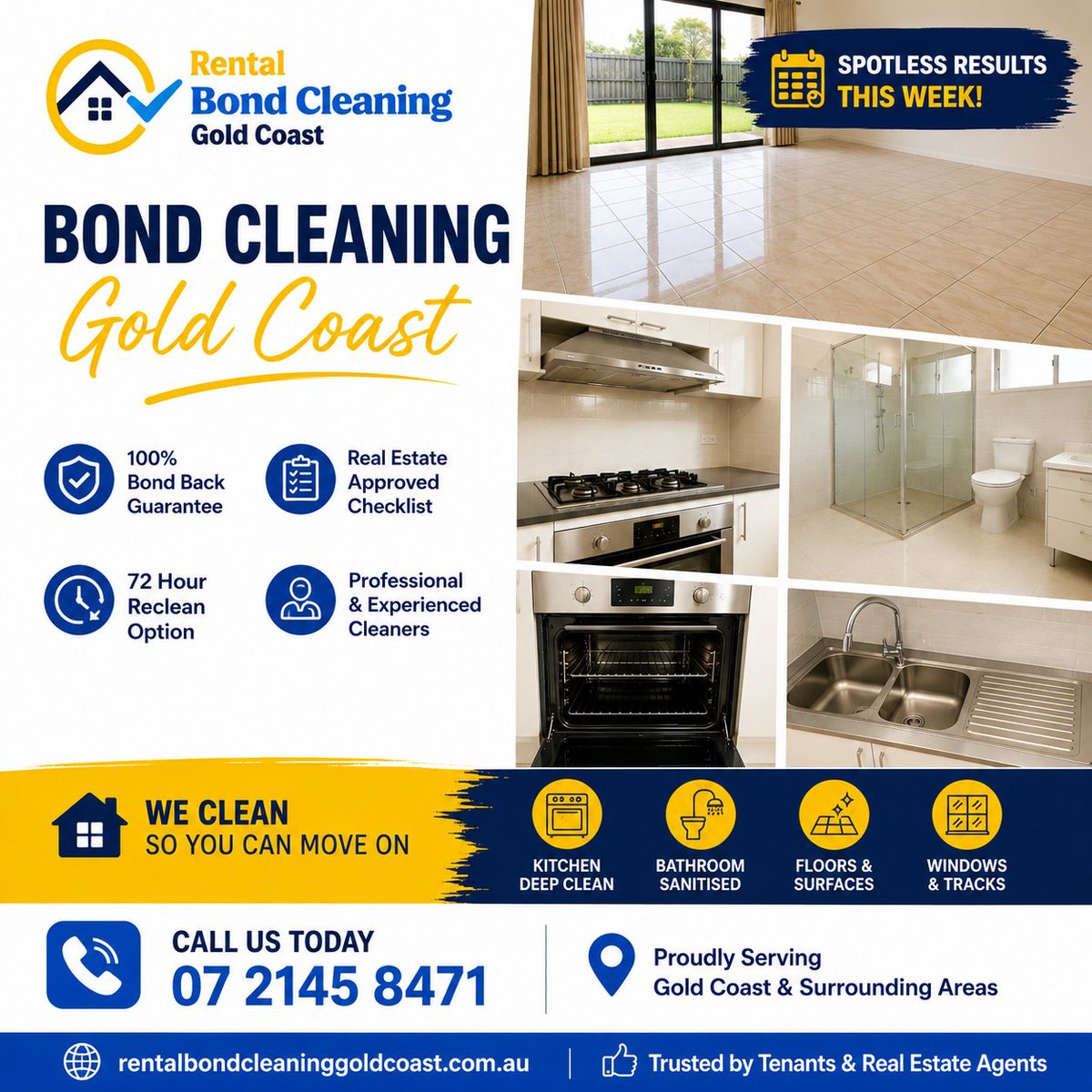 rbcgoldcoast's tweet photo. 🏡 Moving out on the Gold Coast? Leave the cleaning to the professionals! ✨

We deliver thorough bond cleaning to help prepare your rental for the final inspection.

📞 07 2145 8471
🌐 https://t.co/qPUHjT9kzW

#BondCleaning #EndOfLeaseCleaning #GoldCoast #MoveOutCleaning https://t.co/gvuVappuWv
