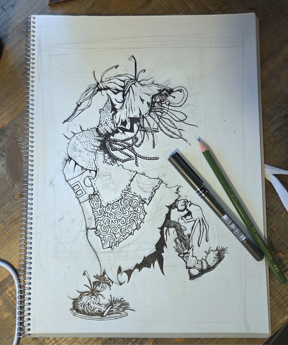 来年のカレンダーのイラストを描いてます。 全て手描き！ AI捨てた！