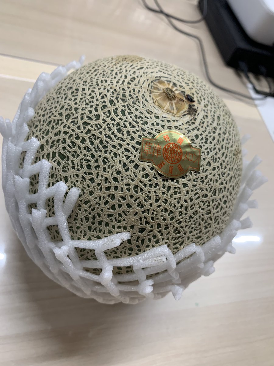 code_skydog's tweet photo. メロンもろたー！🍈メロンメロン🍈 https://t.co/ImHqmFWmVH
