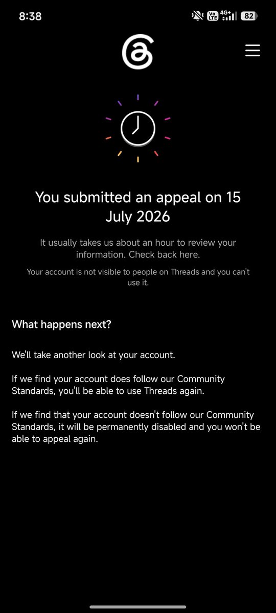 nikillas's tweet photo. @meta why meta? Why?! Give me what community guideline that i not follow? Haish. #threads https://t.co/O8UCFFyn2C
