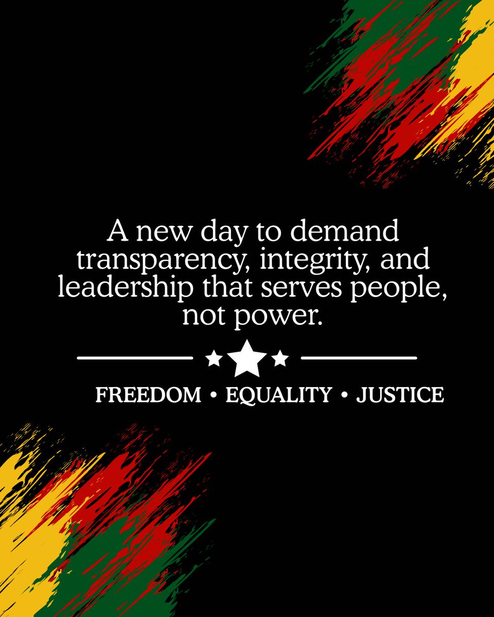 namataik_'s tweet photo. 💌A new day to demand transparency, integrity, and leadership that serves people, not power. #FixTheCountry https://t.co/OD2HvZumVk