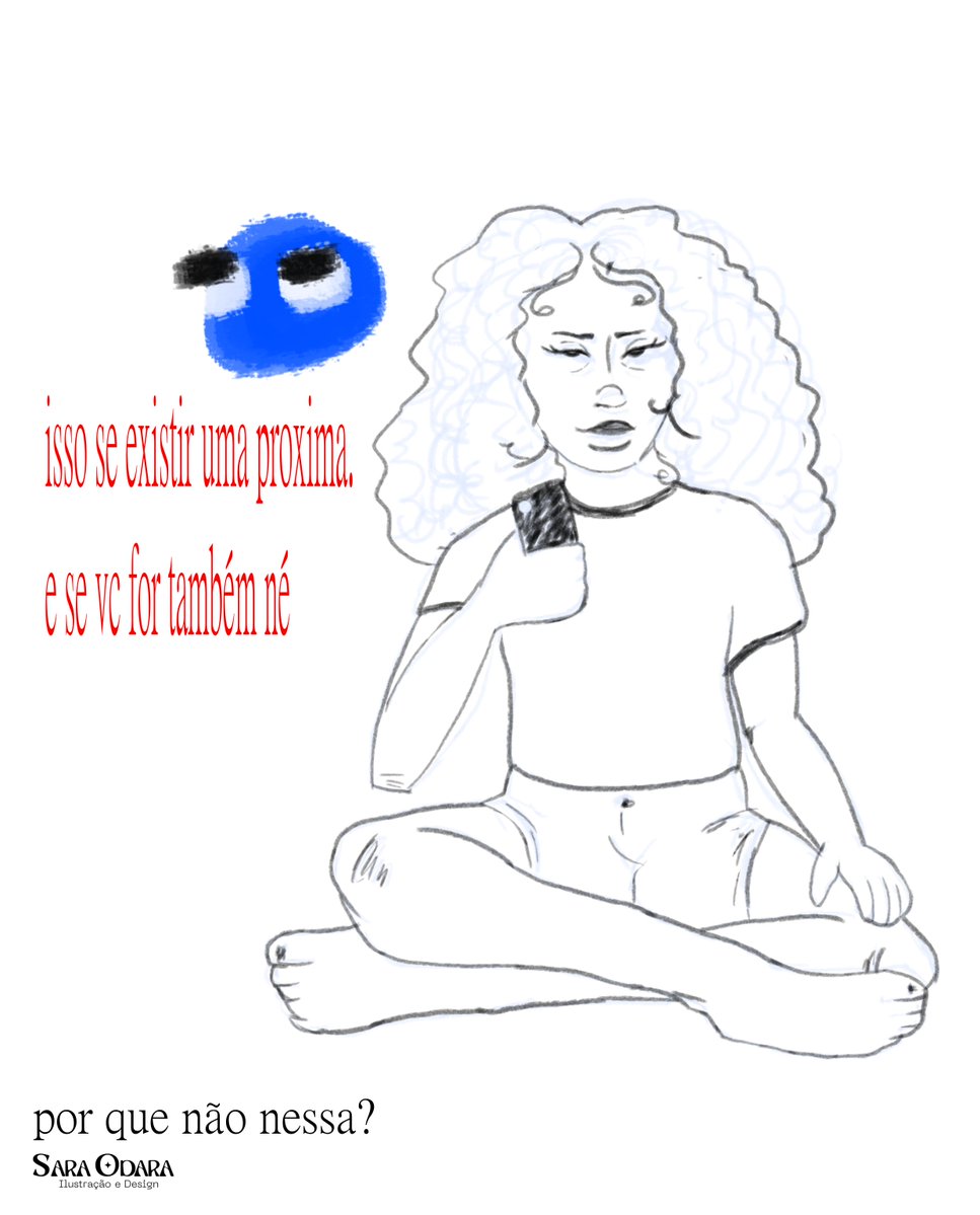 sareiaonly's tweet photo. tirei mais um projeto do armário, vamo ver como isso se aperfeiçoa e crescendo junto 

#draw #illustrationㅤ #charge #BRart #brazilianartists #art #krita #drawing #draw #sketch #artist #illustration #artists #digitalart #blackartist #quadrinhos https://t.co/gN4qlztb6H