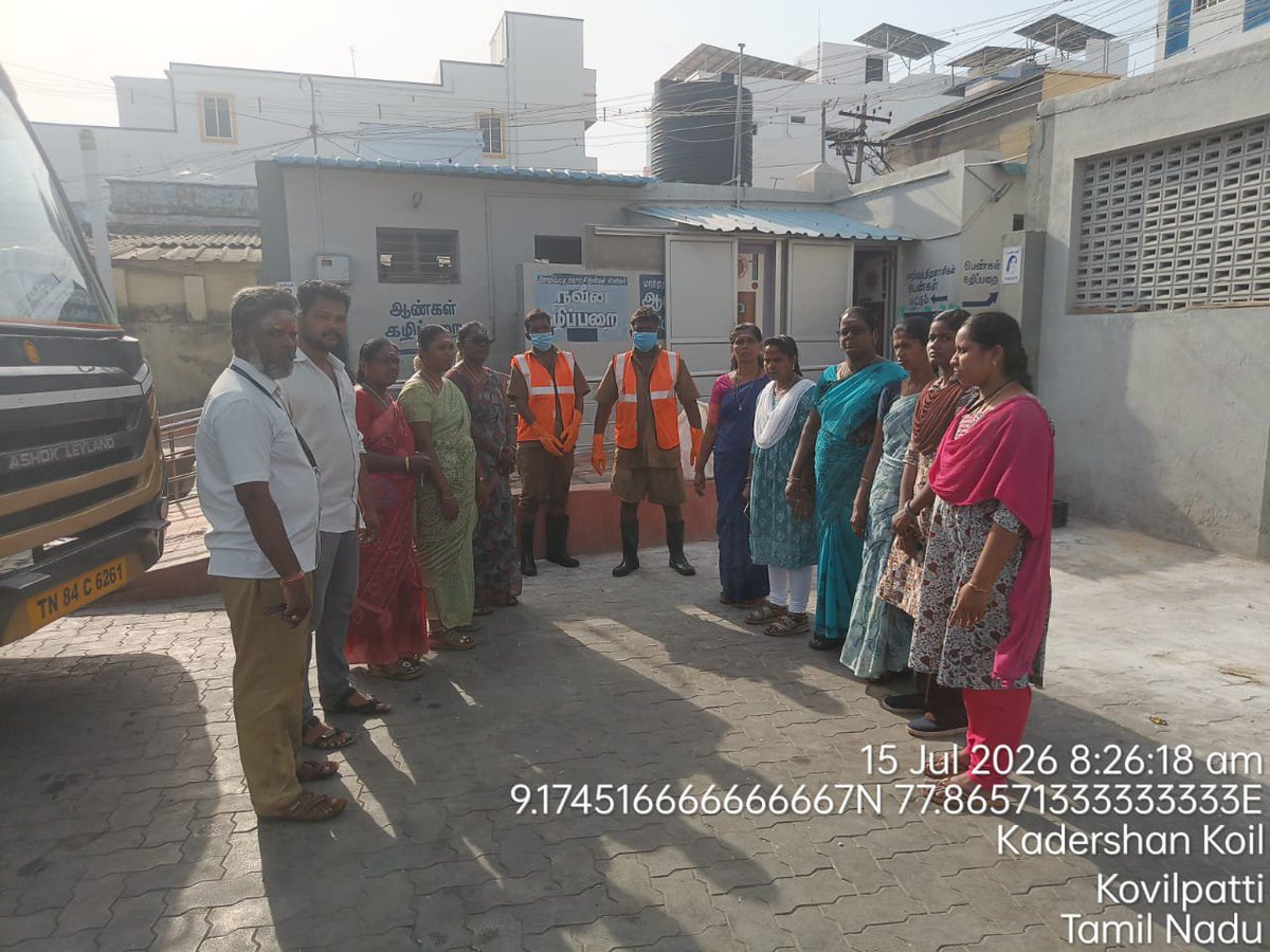 commrkovilpatti's tweet photo. CT PT CLEANING #SafaiApnaoBimaariBhagao #BeCleanBeHealthy #SwachhBharat #MAWSTamilnadu
@CMOTamilnadu
@GSBediIAS
@MoHUA_India
@SwachhBharatGov
@MawsTamilNadu
@SbmRdmaNellai https://t.co/xKbthq8GAq