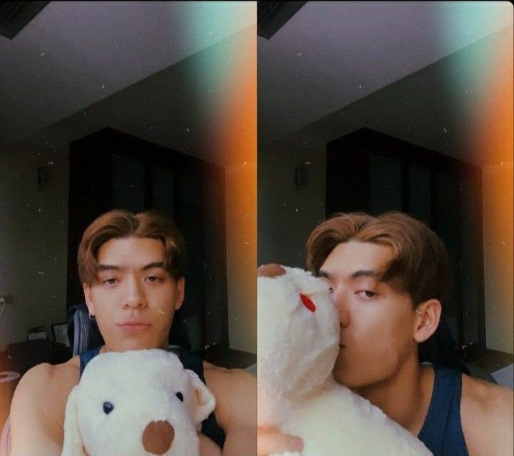 wHaTdah_Hell's tweet photo. หม่าเด็กที่จริงใจมาก🐻🐶🤧 แล้วผมน้ำตาลคือ🫠🫠🫠 https://t.co/Iy2Vm8sisP