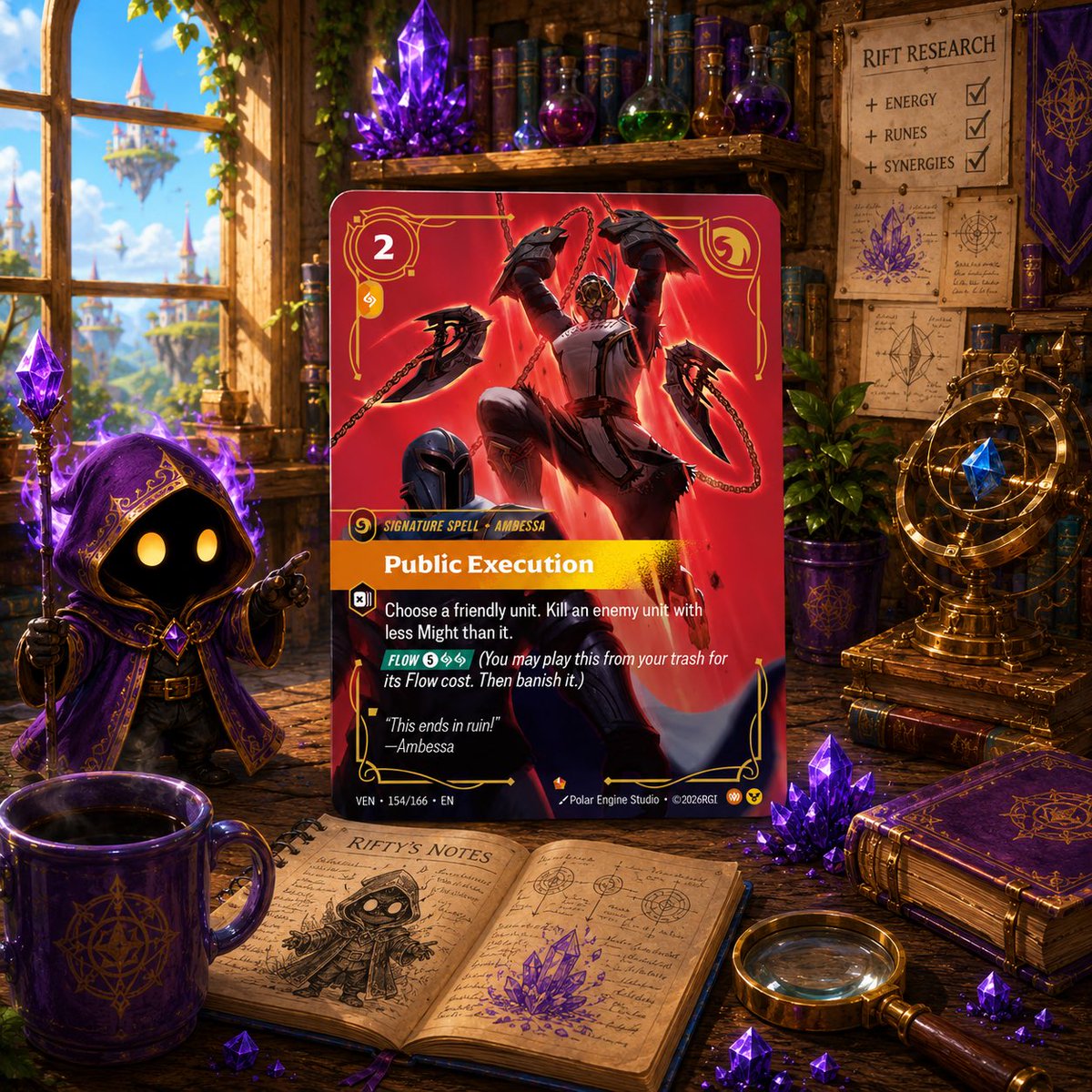 The_Rifty0's tweet photo. Spoilers
#Riftbound #rbvendetta #spoilers #playriftbound #leagueoflegends #tcg https://t.co/8rDGUZKPFN