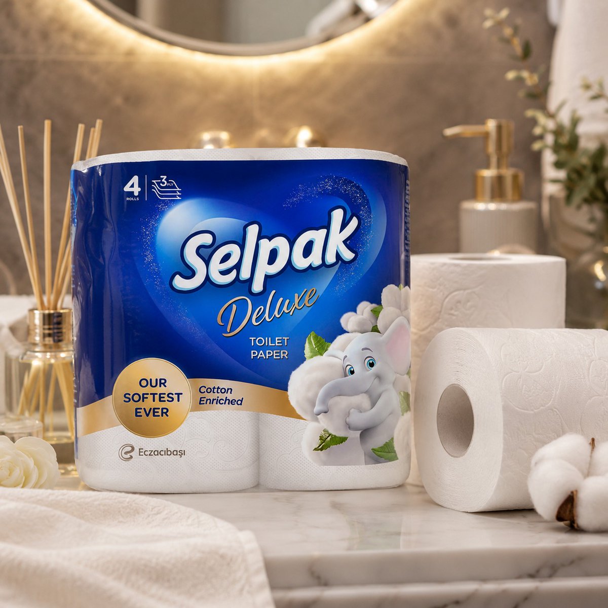 stassenfoods's tweet photo. The little things make the biggest difference. Wrap every day in softness with Selpak Deluxe, cotton enriched comfort that's gentle, strong, and made for every home...
#stassenfoods #selpak #tissues #ordernow #doorstepdelivery https://t.co/L6X8xLC7wU