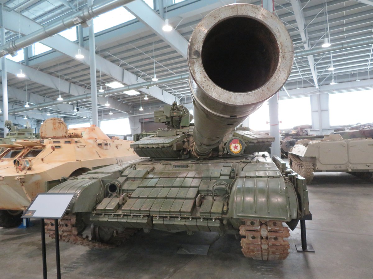 JimWarford2's tweet photo. Just completed a great visit to the US Army Armor and Cavalry Collection at Fort Benning. This world-class collection includes some very rare and one-of-a-kind armored vehicles...and a new jewel...the T-64BV. https://t.co/m09mcG0k7k