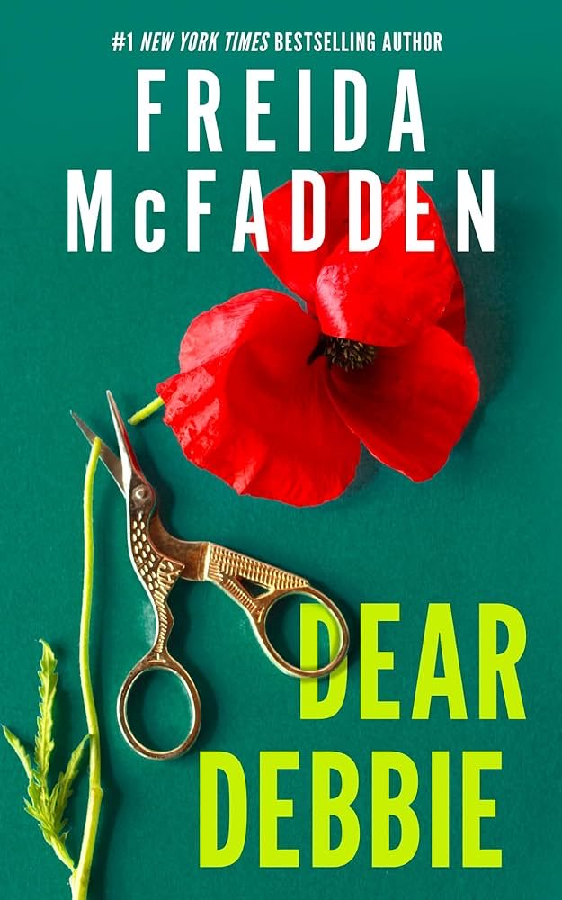 _Enigma16's tweet photo. قبل أيام انتهيت من Dear Debbie للكاتبة Freida McFadden

I hope you’ve got a few minutes, because I’ve got a lot to say
🙏🏻 https://t.co/eagc5D63q8