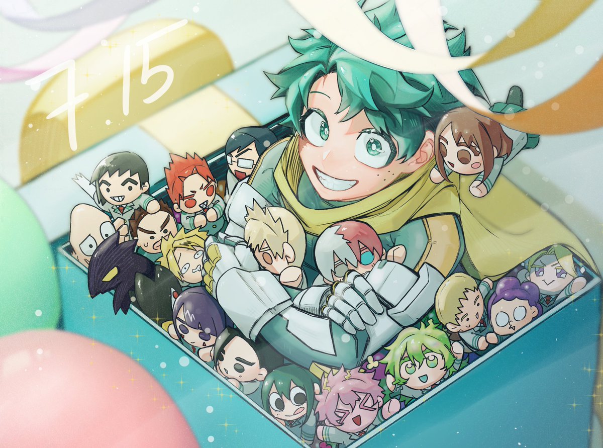 jaegotteoli's tweet photo. 💚🎂🎉

#緑谷出久誕生祭2026
#HAPPY_SWEET_HAPPY_IZUKU_DAY https://t.co/vfRA5hminz