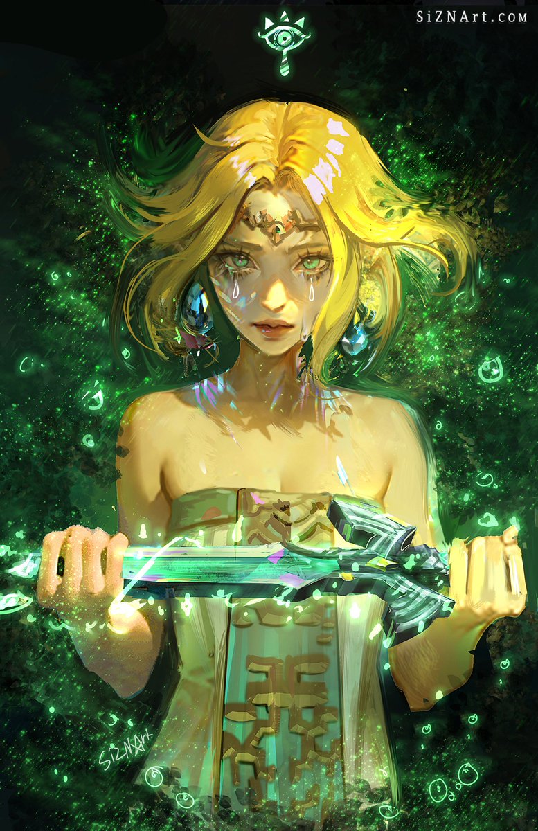 SiZNArt's tweet photo. Zelda from 2023 ~ #ToTK https://t.co/Kh04ZfYoj6