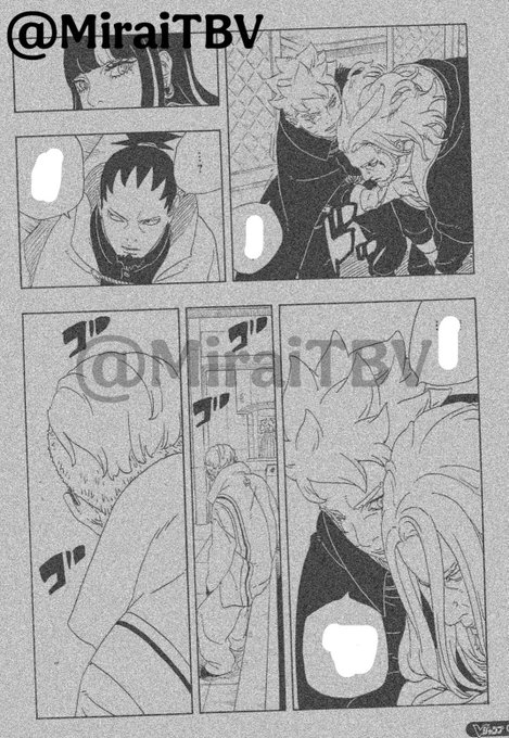 BorutoColoredAI's tweet photo. Pg 31:  Boruto: Koji!!  Shikamaru: Hey, what’s wrong??  Boruto: Dammit! It’s his update!

Check the full leak on Discord:
https://t.co/fN0G1HYc9z

#BORUTO #BorutoTwoBlueVortex #BorutoTwoBlueVortexCh36 #BorutoSpoilers https://t.co/NpqbDxa3me