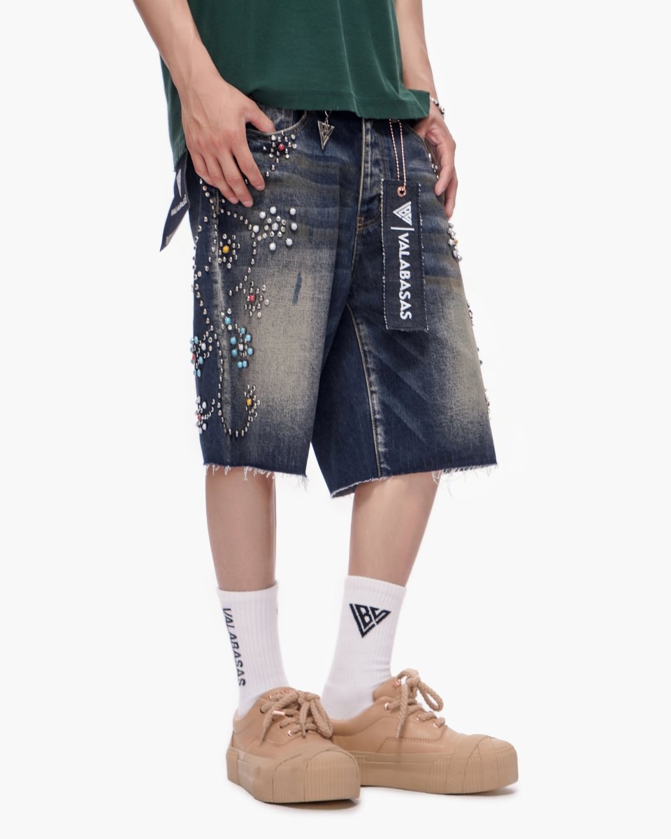 VALABASAS/ヴァラバサス】⁡ ⁡Muse Shorts⁡🆕⁡ ⁡両サイドにスタッズで
