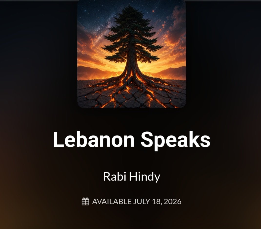 rabihhindy's tweet photo. "Lebanon Speaks" 
Soon https://t.co/3DMPK2cBBC