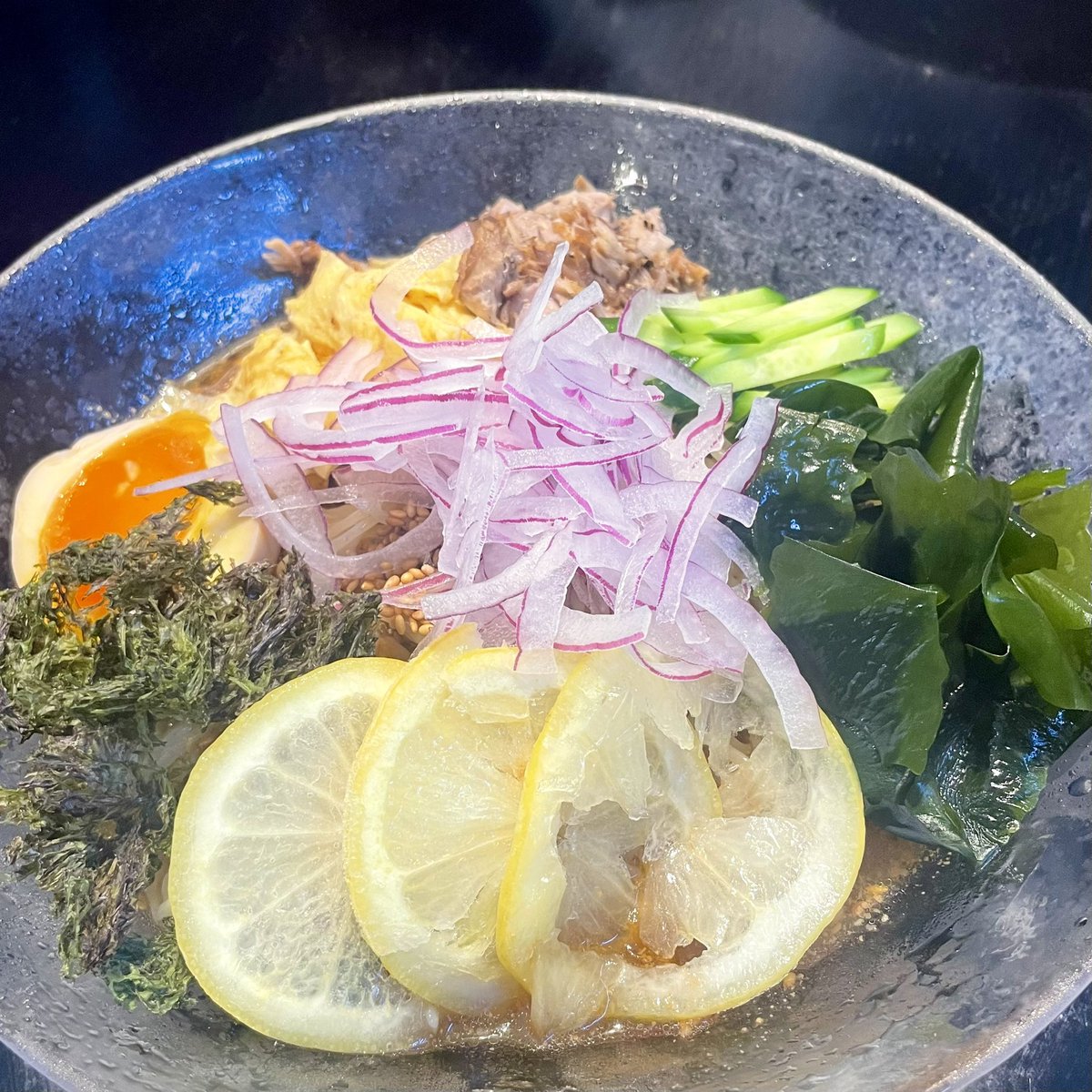 en294u's tweet photo. 壱喰さんで
冷やし中華とチャーハン😋 https://t.co/0E1QiZzpVQ